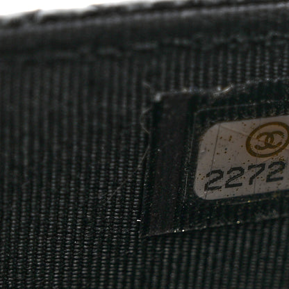 Chanel Caviar Quilted Flap Card Holder Black 8 of 9