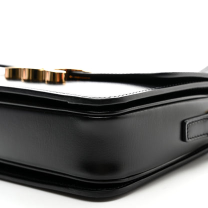 Celine Shiny Calfskin Teen Triomphe Black 10 of 10