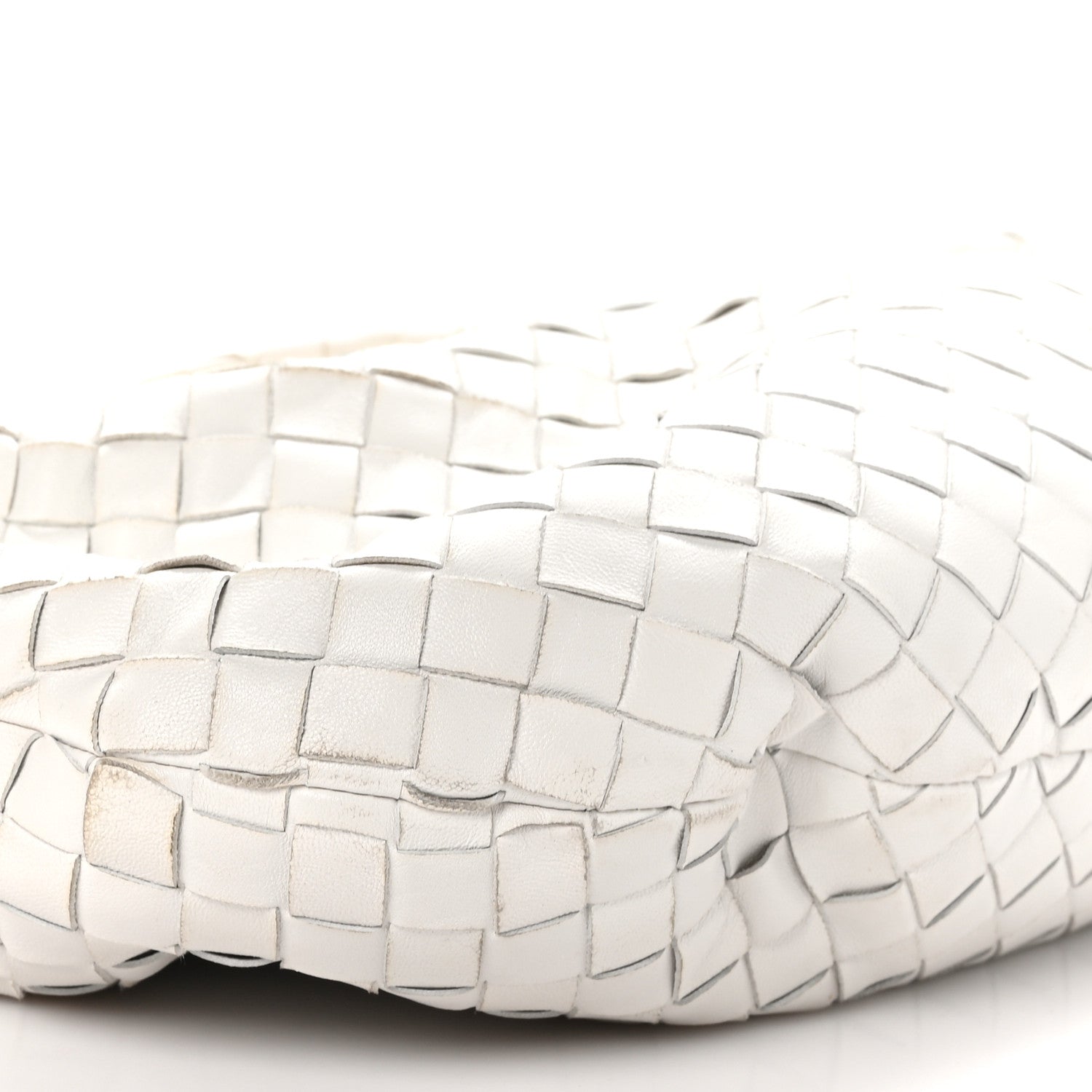 Bottega Veneta Nappa Intrecciato Teen Jodie Hobo White 9 of 12