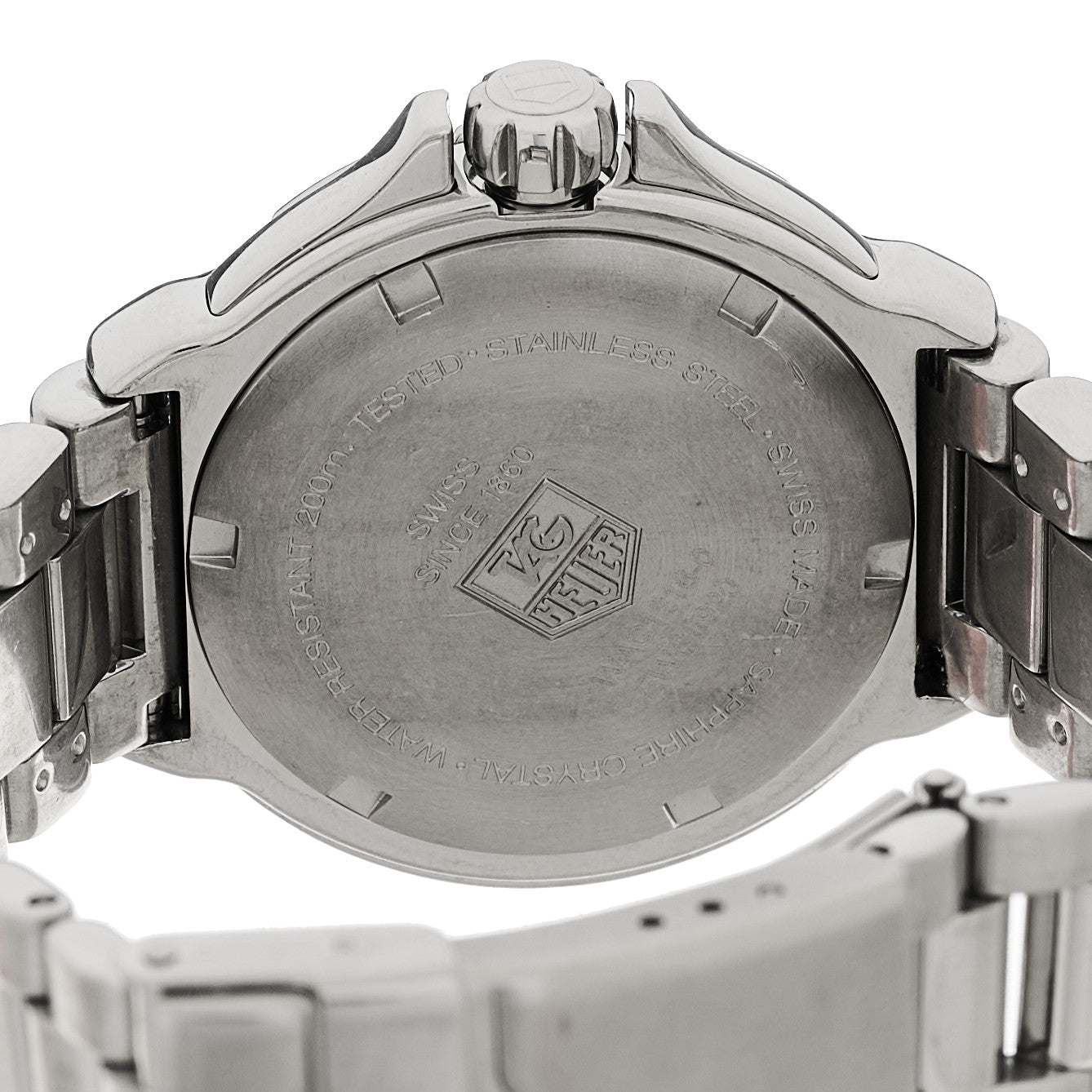 Tag Heuer Stainless Steel Diamond Bezel Pink Mother of Pearl 36mm Formula 1 Lady Quartz Watch WAC1216-0 4 of 4