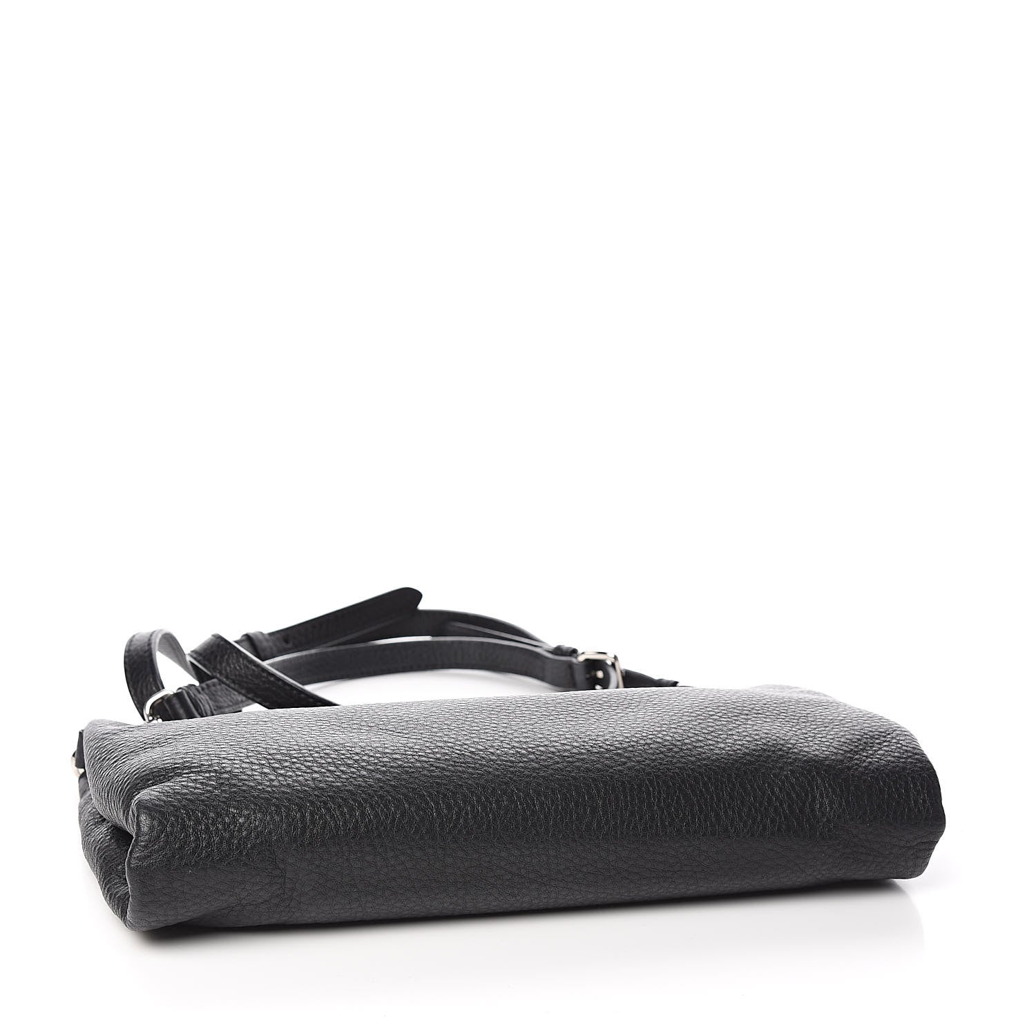 Prada Vitello Daino Crossbody Bag Black 4 of 11