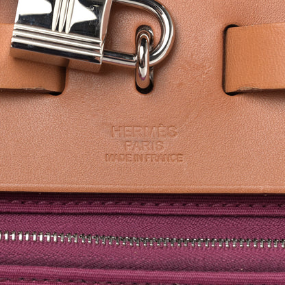 Hermes Toile Herbag Zip MM Tosca 6 of 11