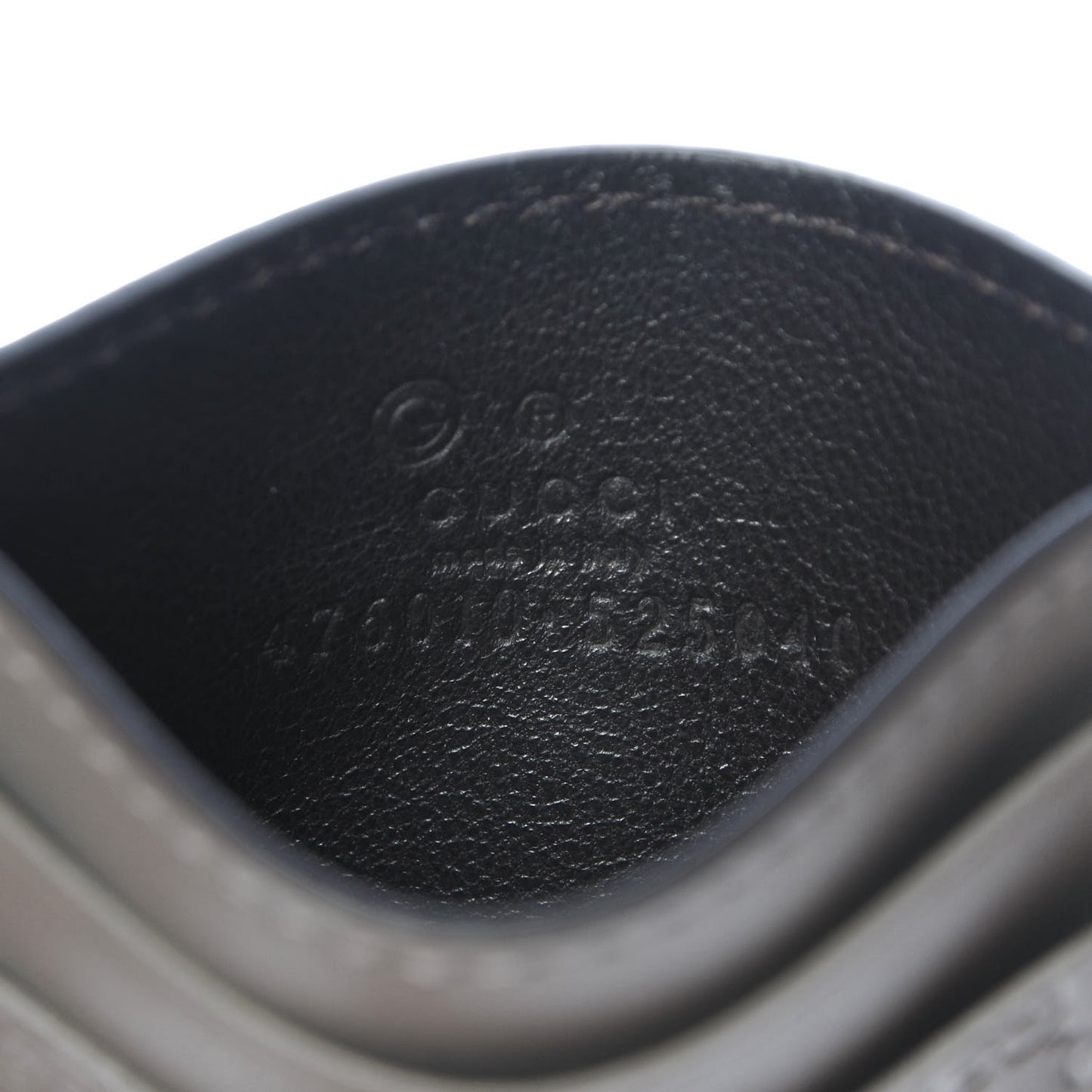 Soft Microguccissima Card Holder Loess