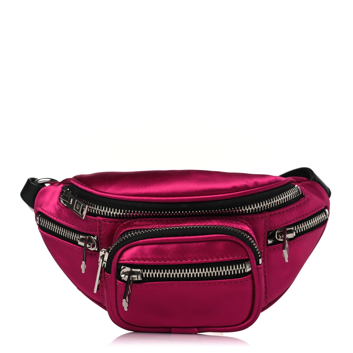 Alexander Wang Satin Attica Mini Belt Bag Hot Pink 1 of 8