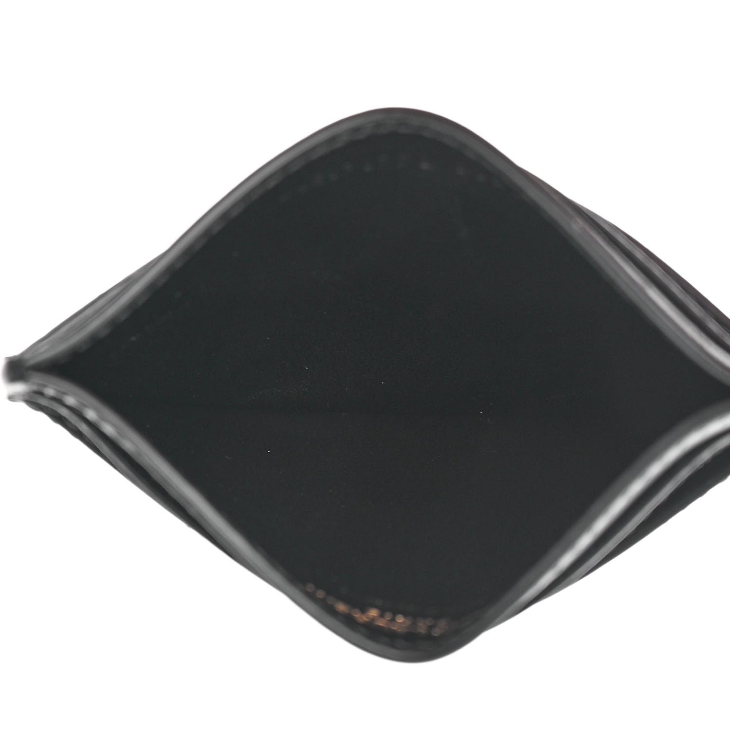 Saint Laurent Embossed Calfskin Monogram Cassandre Credit Card Case Black 5 of 7