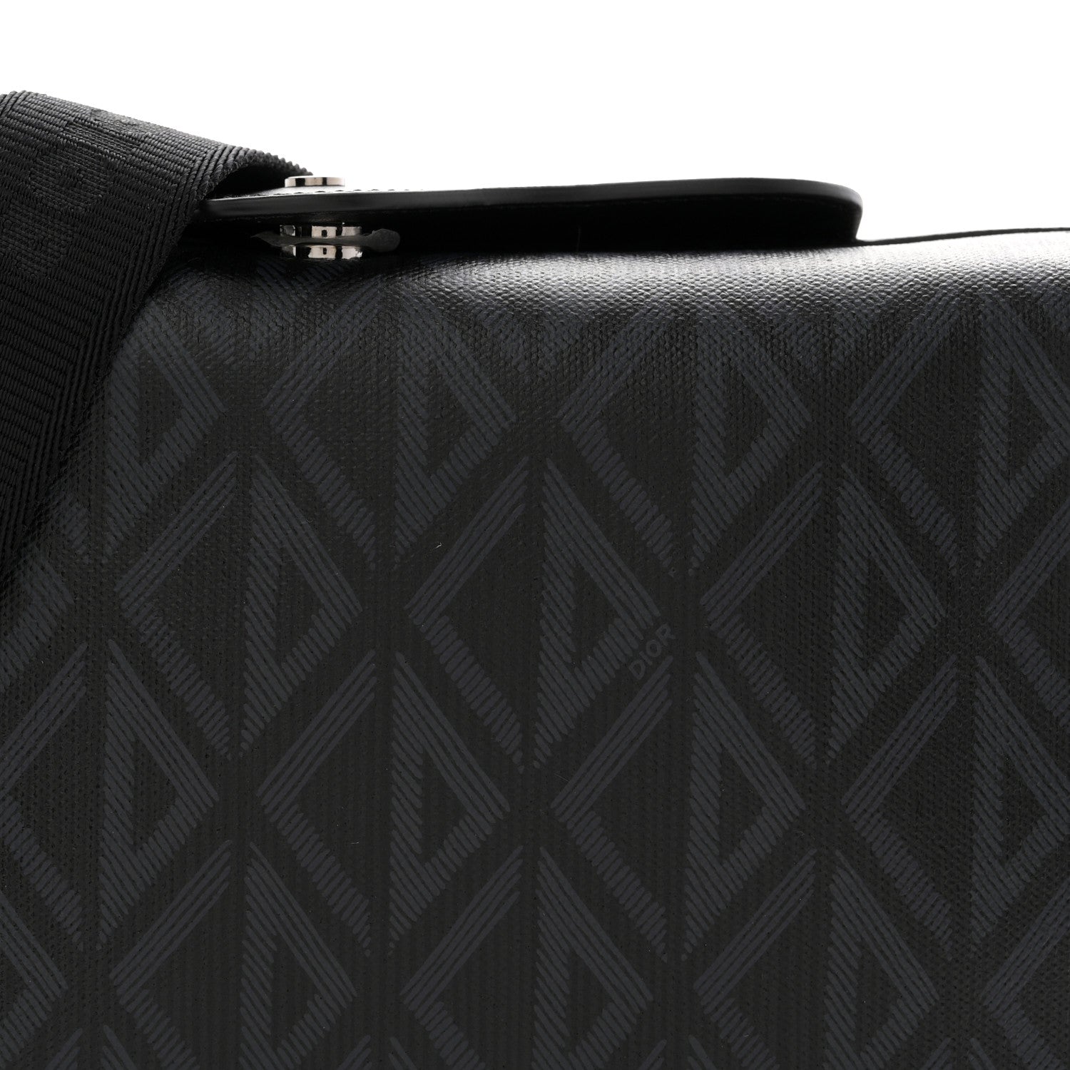 Christian Dior Canvas CD Diamond Lingot 22 Bag Black 7 of 9