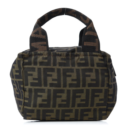 Fendi Fabric FF 1925 Mini Cosmetic Bag Tobacco 1 of 13