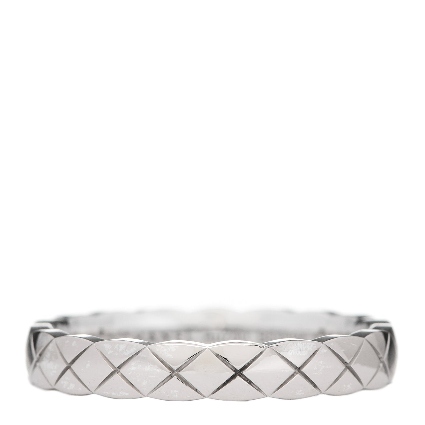 18K White Gold Mini Coco Crush Ring 54 6.75