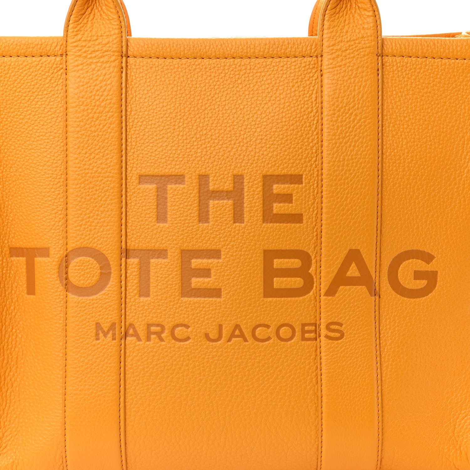 Marc Jacobs Grained Calfskin Large The Tote Bag Artisan Gold 8 of 10