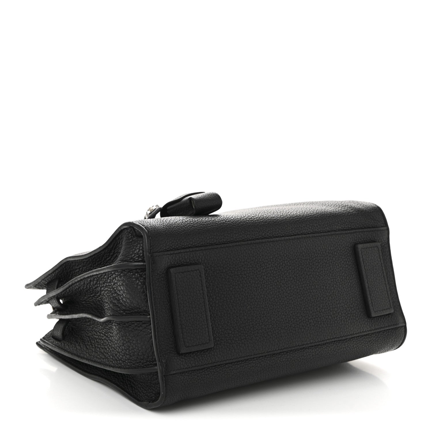 Saint Laurent Grained Calfskin Baby Sac De Jour Souple Black 4 of 10