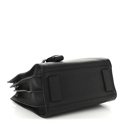 Saint Laurent Grained Calfskin Baby Sac De Jour Souple Black 4 of 10
