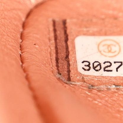 Chanel Metallic Lambskin Quilted Ombre Mini Rectangular Flap Pink 7 of 13