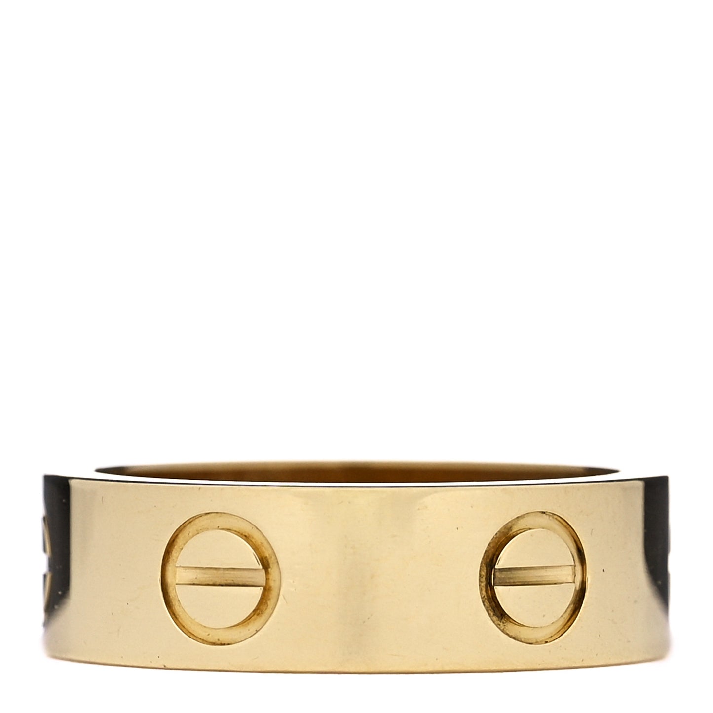 18K Yellow Gold 5.5mm LOVE Ring 50 5.25