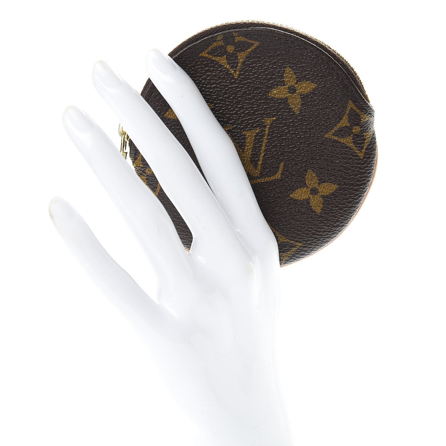 Monogram Round Coin Purse