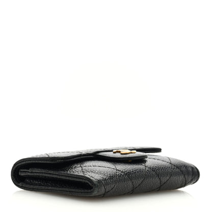 Chanel Caviar Quilted Flap Card Holder Black 4 of 9