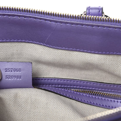 Gucci Metallic Guccissima Lovely Heart Tote Purple 11 of 12