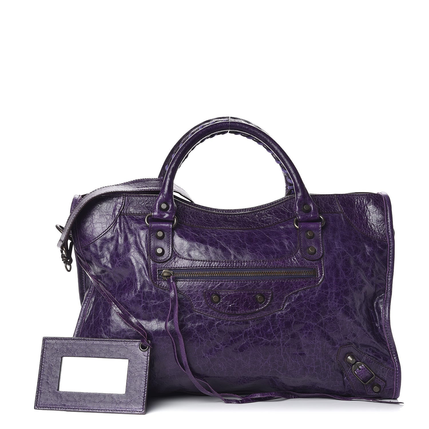 Balenciaga Chevre Classic Hardware City Violet 1 of 9