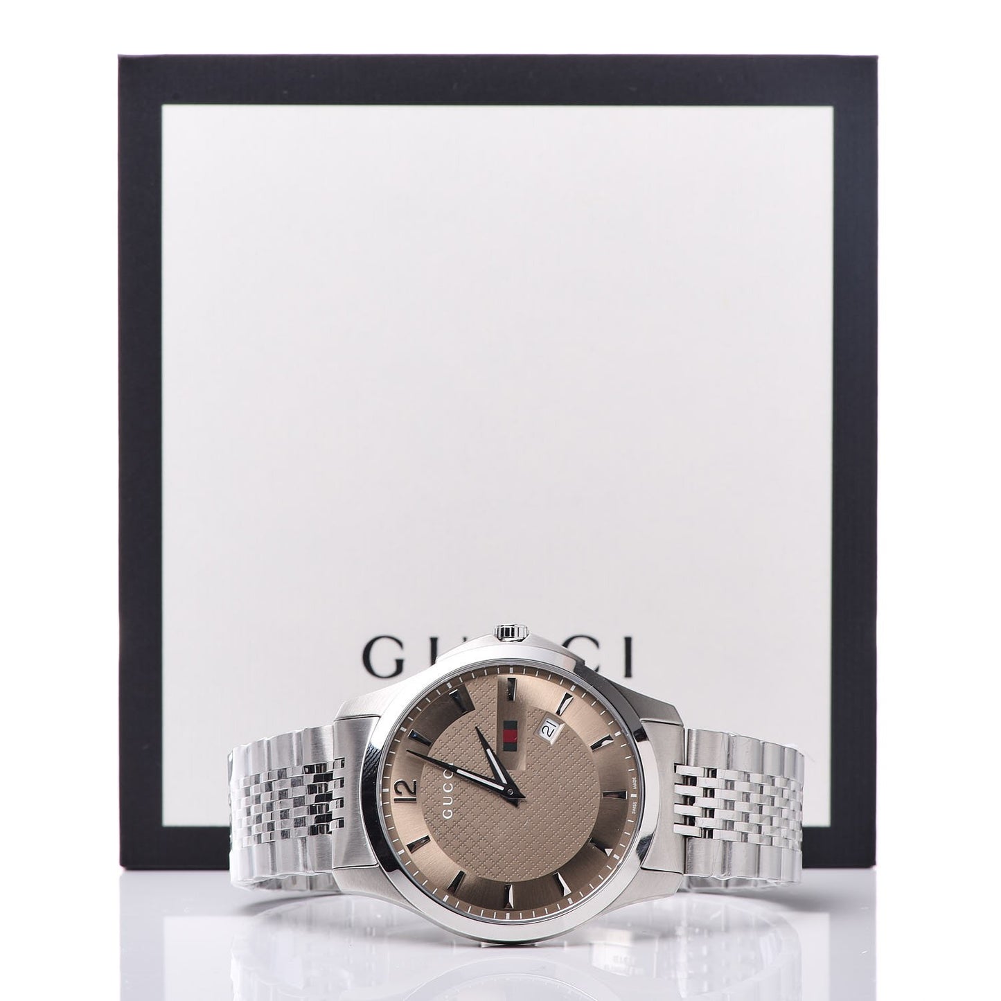Stainless Steel 40mm G-Timeless Quartz Watch Brown