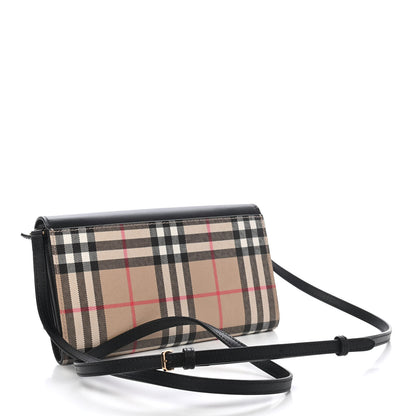 Burberry Calfskin Vintage Check With Detachable Strap Archive Beige Black 2 of 8