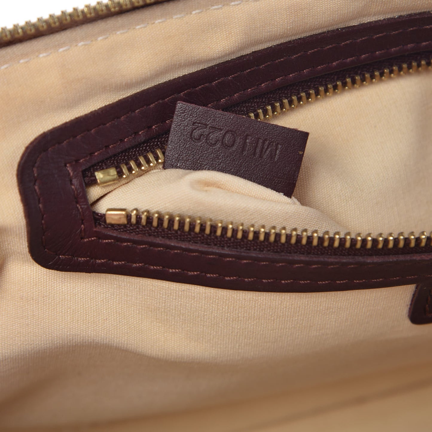 Mini Monogram Alma Long Cherry