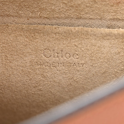 Chloe Calfskin Suede Small Nile Bracelet Bag Caramel 6 of 13