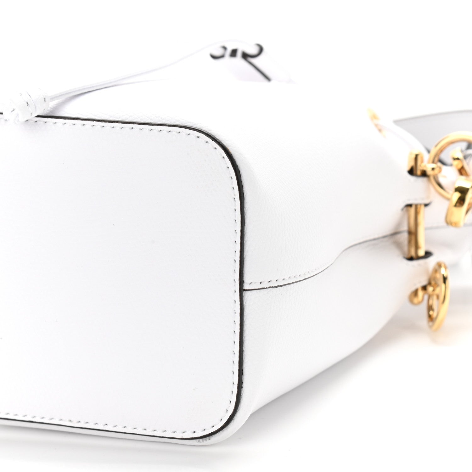 Fendi Vitello Cruise F is Fendi Mini Mon Tresor Bucket Bag Optical White 13 of 13
