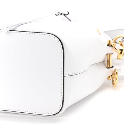 Fendi Vitello Cruise F is Fendi Mini Mon Tresor Bucket Bag Optical White 13 of 13