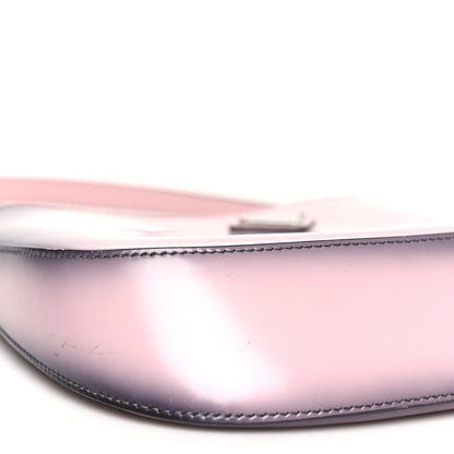 Prada Spazzolato Cleo Shoulder Bag Gradient Alabastro 9 of 12