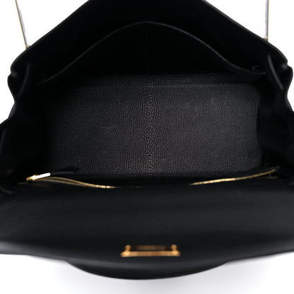 Hermes Togo Kelly Retourne 28 Black 15 of 36