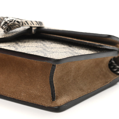 Gucci GG Supreme Monogram Super Mini Dionysus Shoulder Bag Taupe 9 of 9