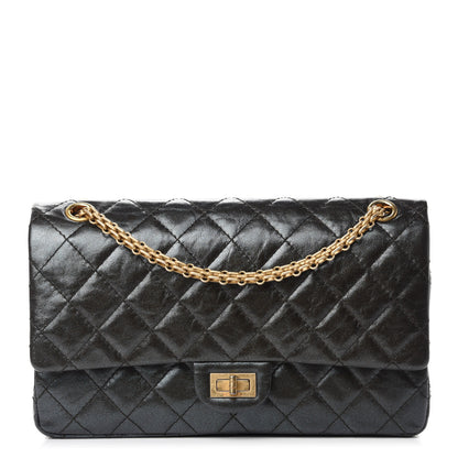 Chanel Iridescent Calfskin Quilted 2.55 Reissue 226 Flap Ruthenium 1 of 13