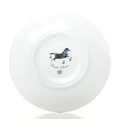 Hermes Porcelain Cheval d'Orient Tea Cup and Saucer Set of 2 5 of 7
