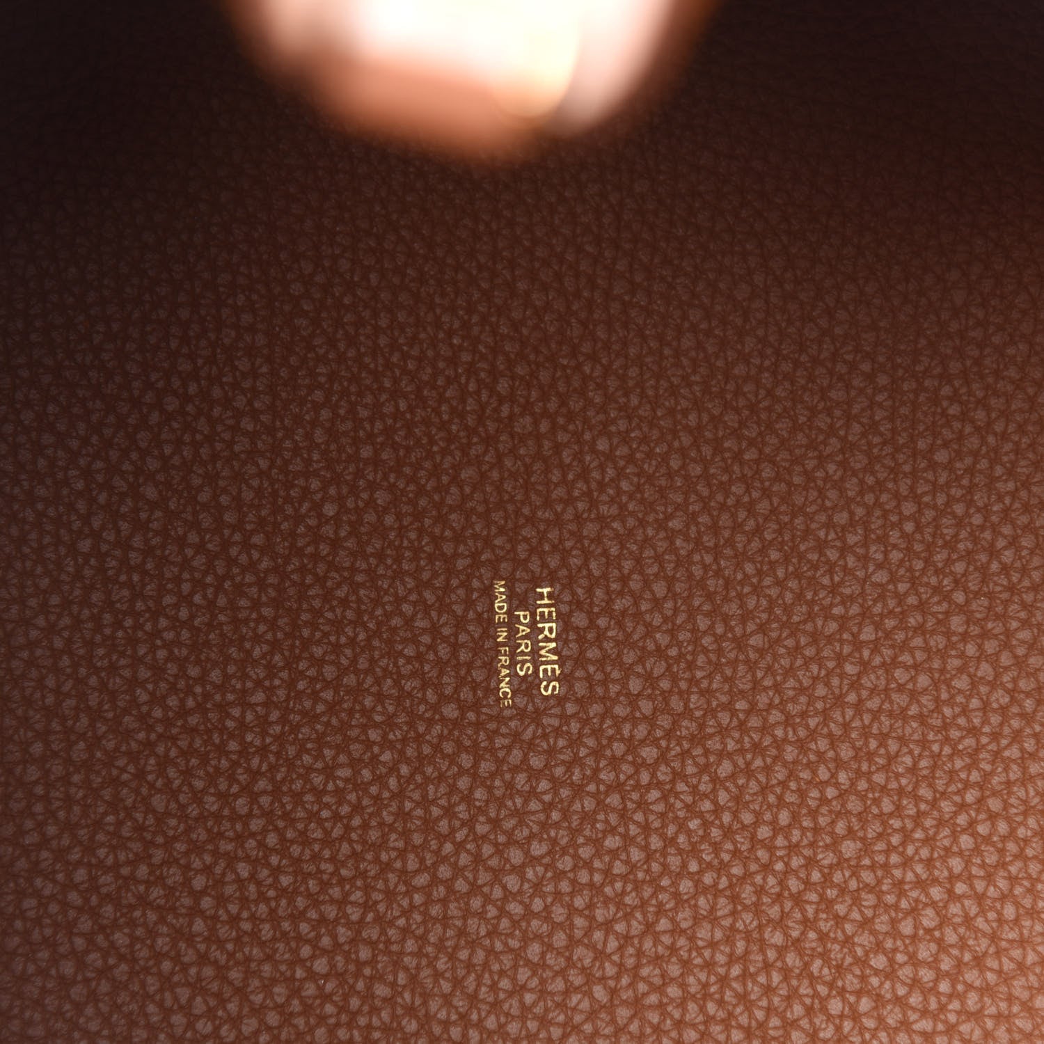 Hermes Taurillon Clemence Picotin Lock 22 MM Gold 8 of 11