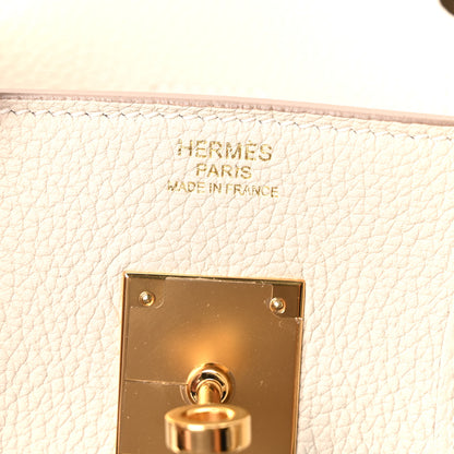 Hermes Togo Birkin 30 Craie 6 of 10