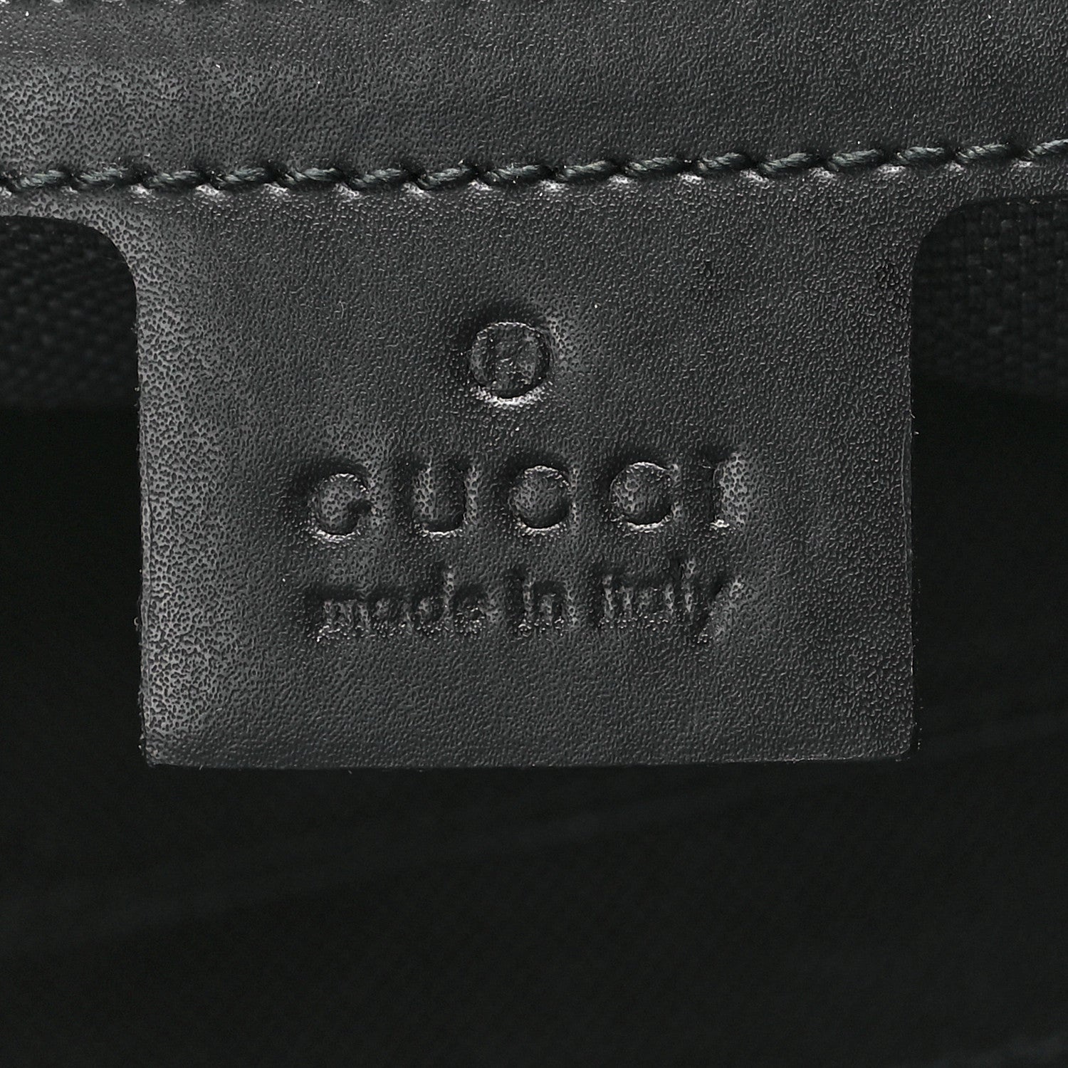 Gucci Soft GG Supreme Monogram Appia Calfskin Web East West Messenger Bag Black Grey 6 of 12