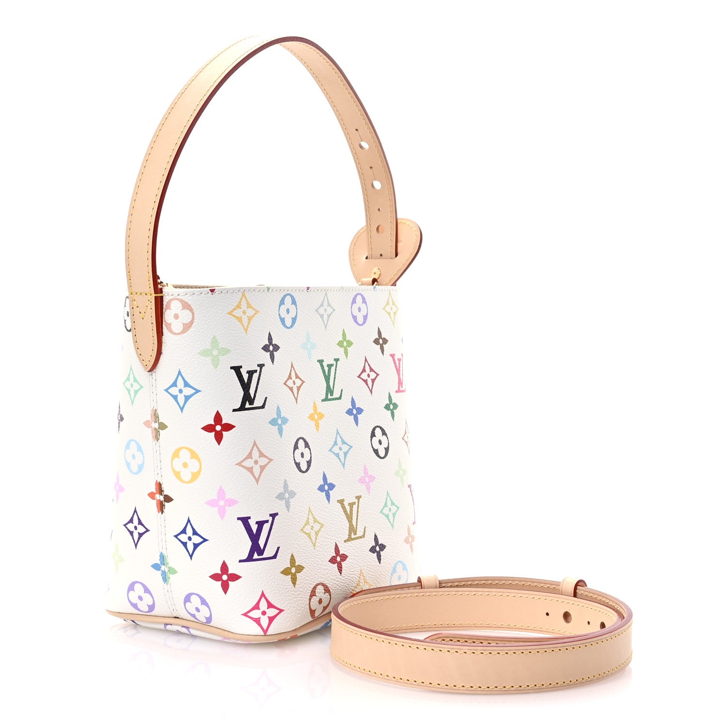 Louis Vuitton LV X TM Monogram Multicolor All In BB White 4 of 12