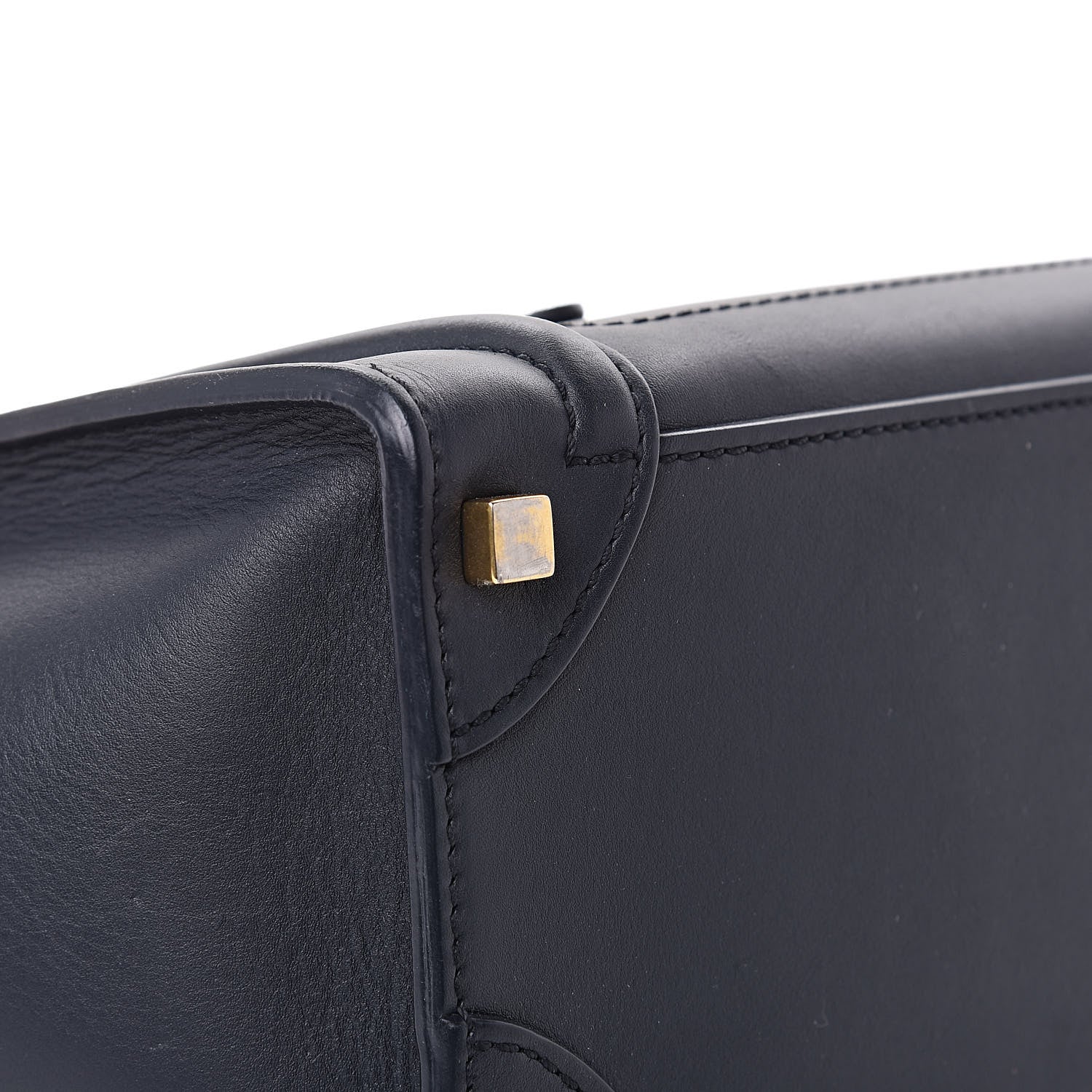 Celine Smooth Calfskin Micro Luggage Navy Blue 9 of 14
