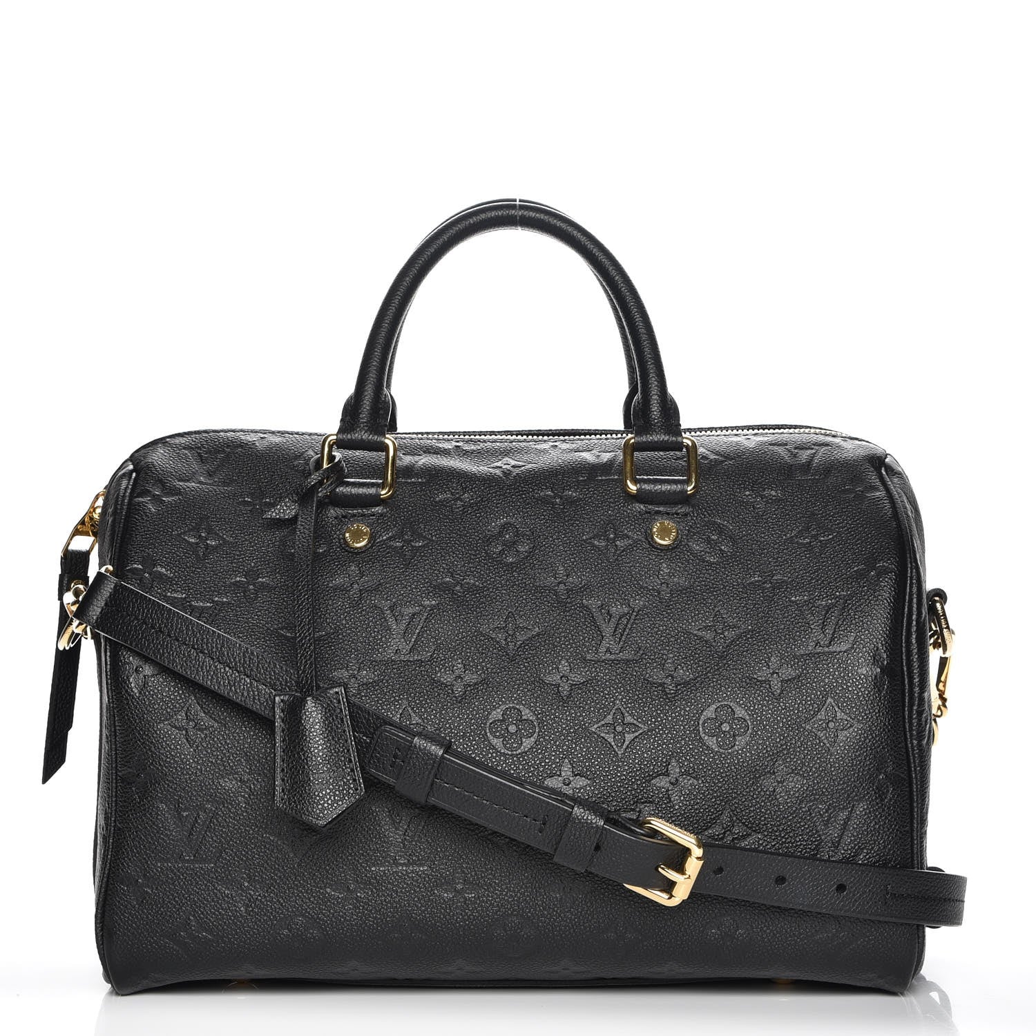 Louis Vuitton Empreinte Speedy Bandouliere 30 Black 1 of 8