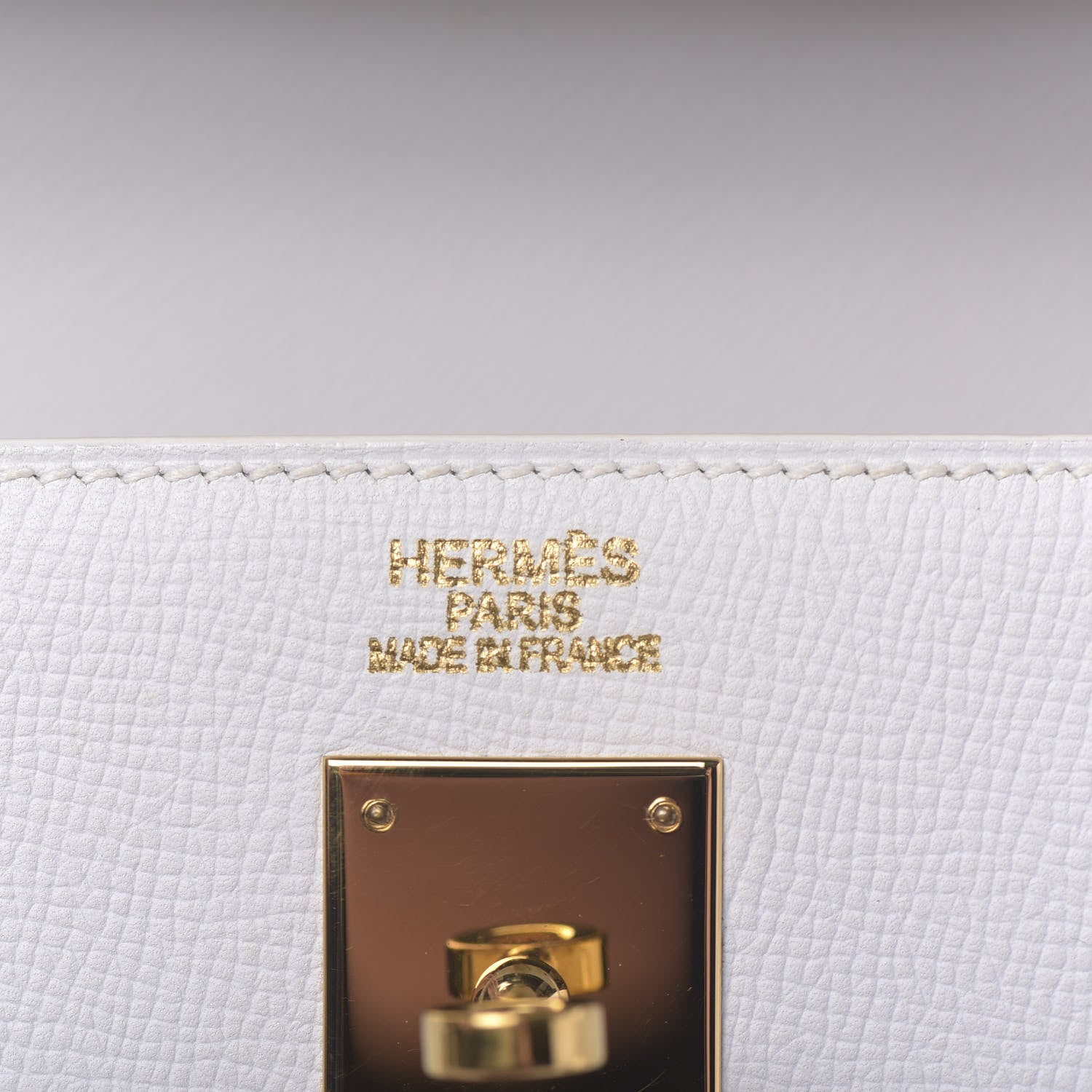 Hermes Epsom Kelly Sellier 40 White 8 of 48