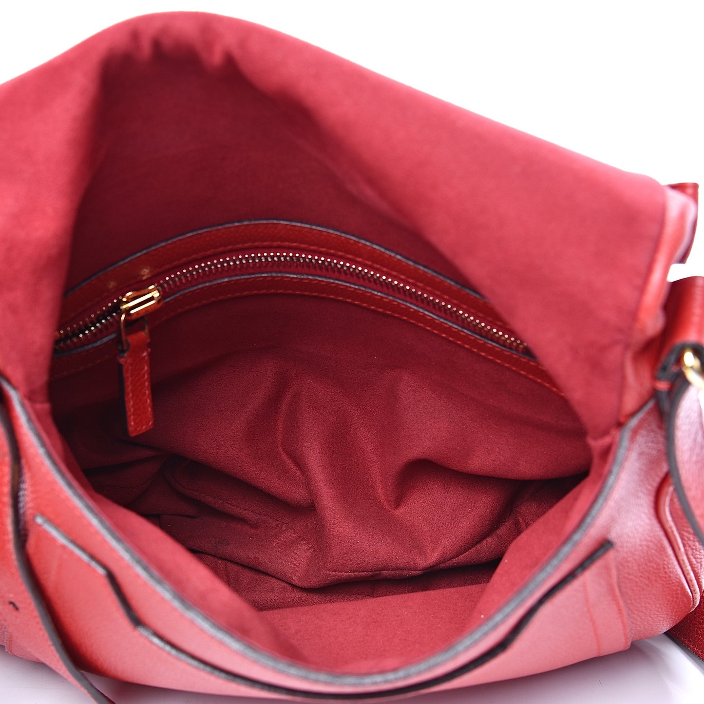 Calfskin Medium Jennifer Crossbody Flame Red
