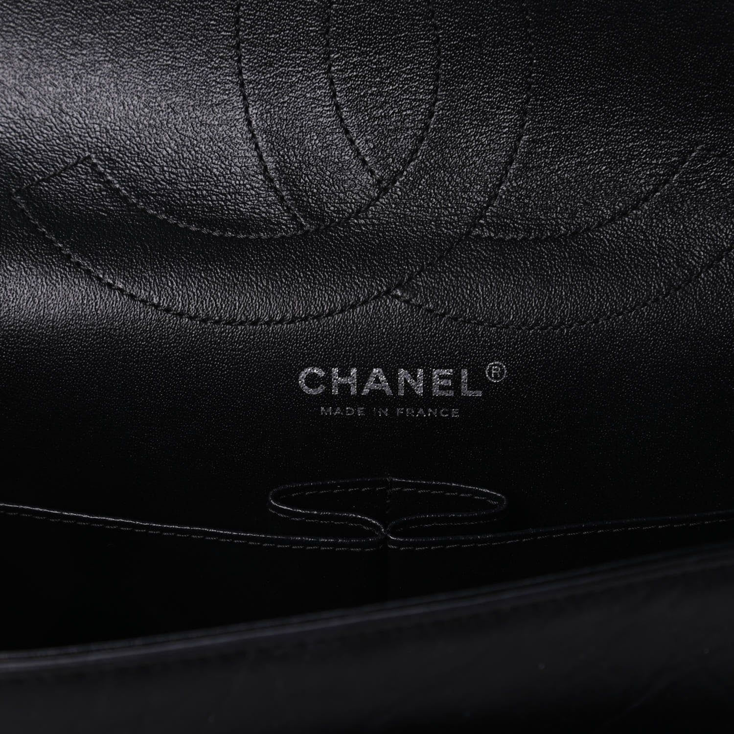 Chanel Aged Calfskin Chevron Quilted 2.55 Reissue 226 So Black 8 of 10