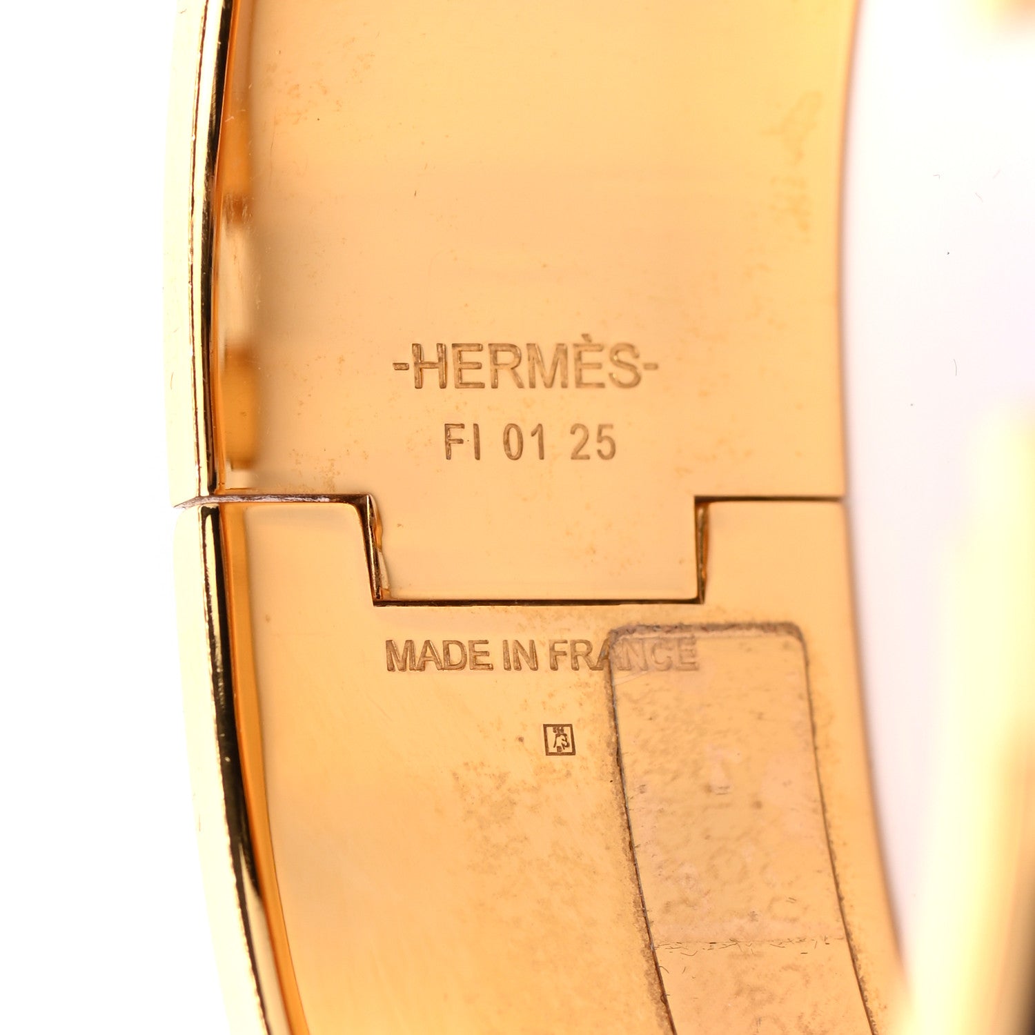 Hermes Enamel Wide Clic Clac H Bracelet PM Black 4 of 4