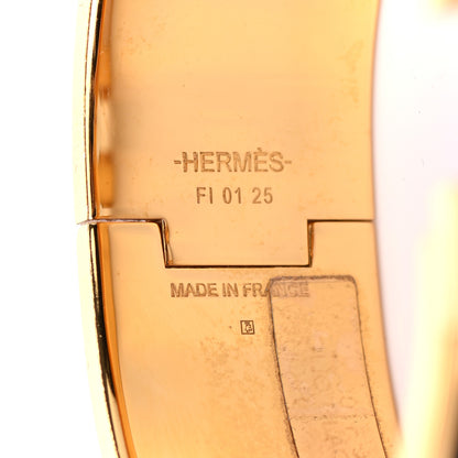 Hermes Enamel Wide Clic Clac H Bracelet PM Black 4 of 4