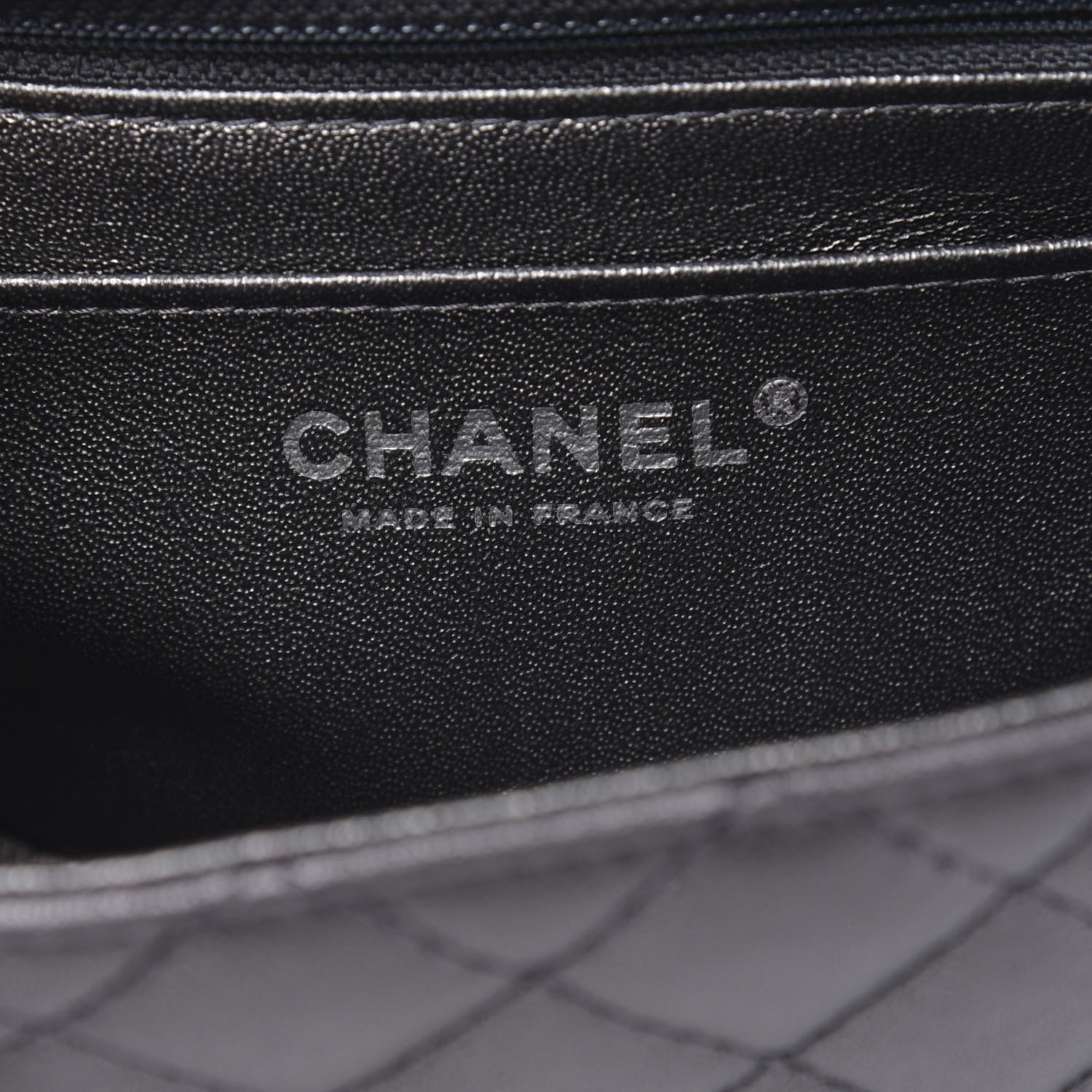 Chanel Aged Calfskin Quilted 2.55 Reissue Mini Flap Dark Silver 6 of 11