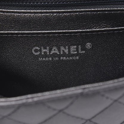 Chanel Aged Calfskin Quilted 2.55 Reissue Mini Flap Dark Silver 6 of 11