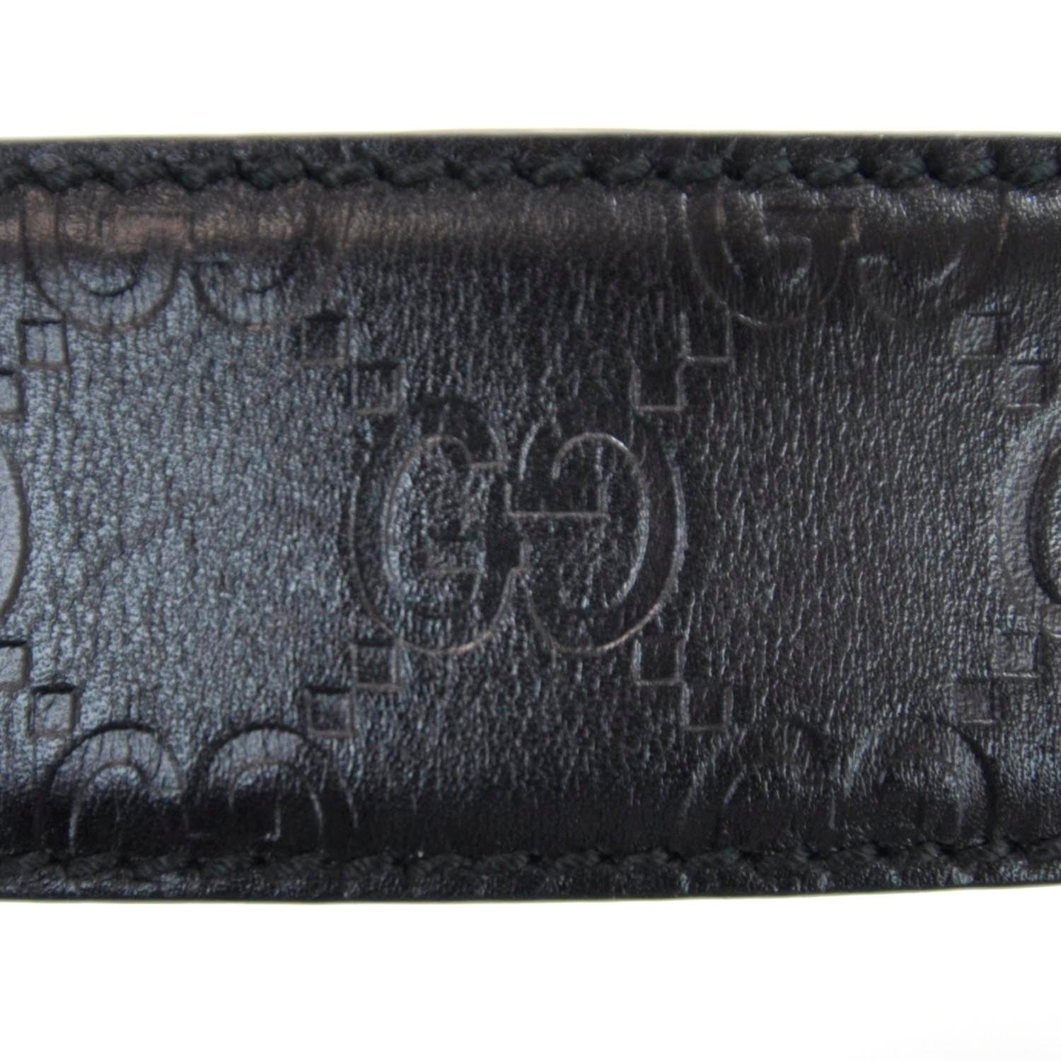 Gucci Guccissima GG Belt Black 85 34 4 of 6
