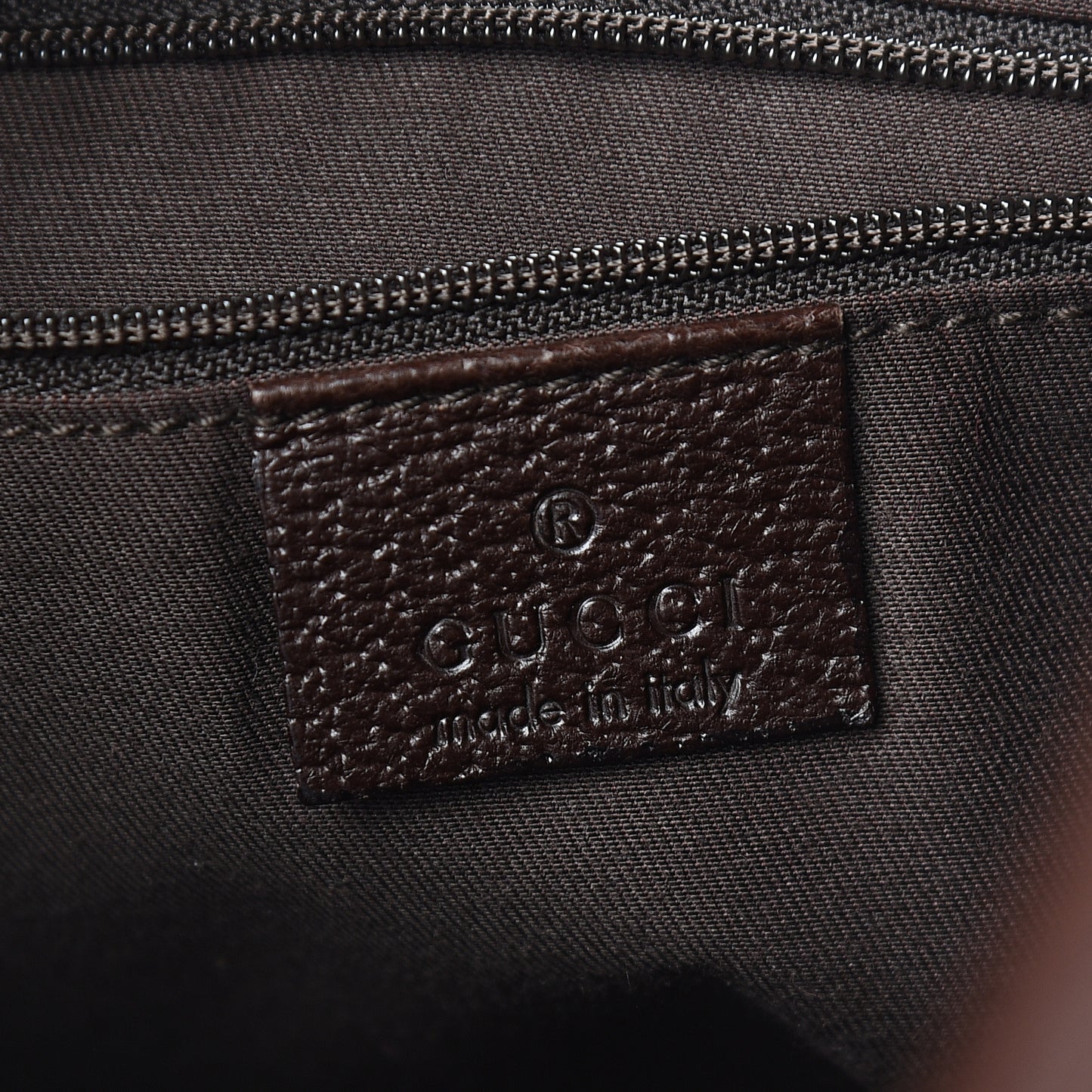 Monogram Shoulder Bag Dark Brown