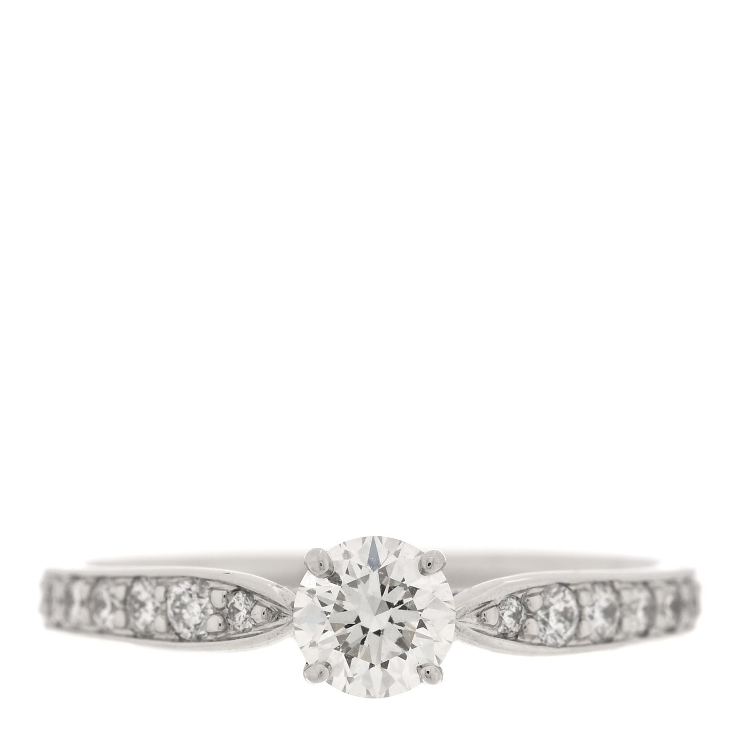 Platinum Diamond .30ct Harmony Engagement Ring 47 4