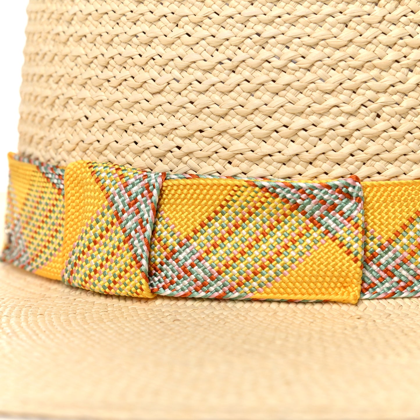 Straw Carlotta Panama Brisa Hat 58 Naturel