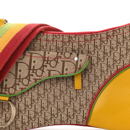 Christian Dior Monogram Rasta Double Saddle Beige 8 of 10